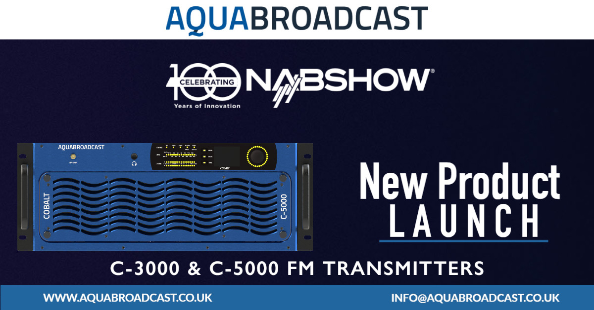 NAB COBALT FM TRANMSITTER LAUNCH